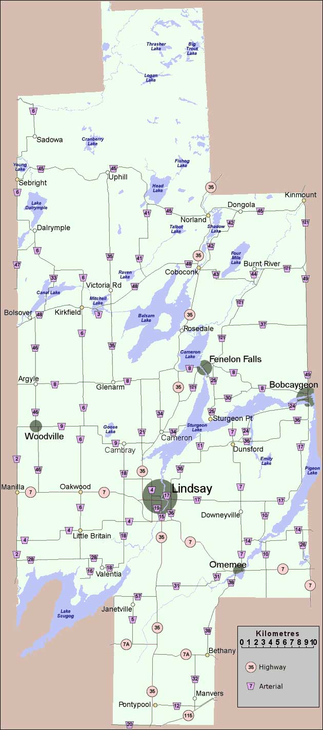 Crystal Lake Map